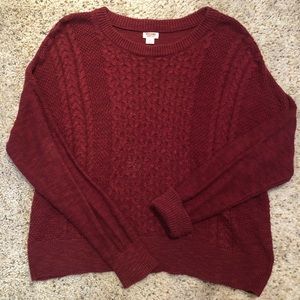 Women’s Maroon Sweater